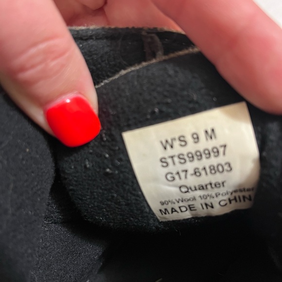 Sperry Saltwater Top Sider Wedge Boots, size 9. - Picture 6 of 6